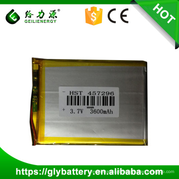 Li-polymer Battery 457296 3.7V 3600mAh Yocan Unique Design Online Ups Lithium Polymer Battery